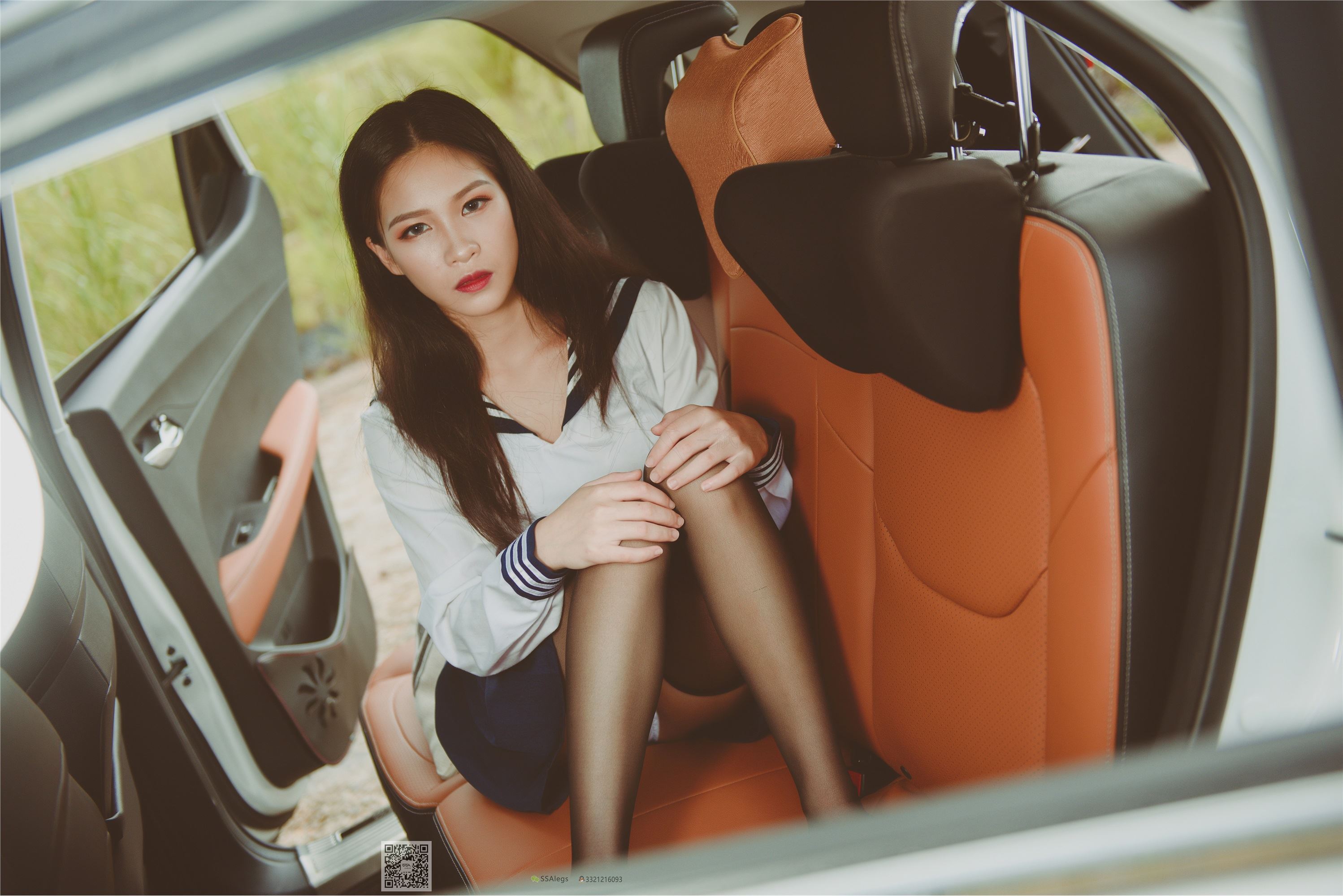 SSA丝社 NO.017 佳佳 小丝妹佳佳练车记